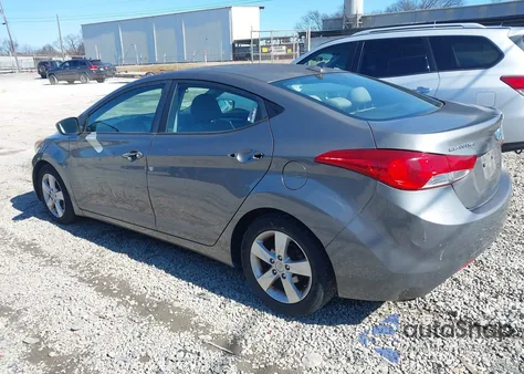 2013 Hyundai Elantra Gls из США, поврежденный, VIN 5NPDH4AE2DH372928